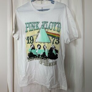 Pink Floyd (Unisex)Sz M 100% Cotton Short Sleeve Tee Shirt Dark Side Of The Moon